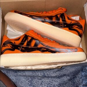 Nike Air Force One Low “Orange Skeleton”